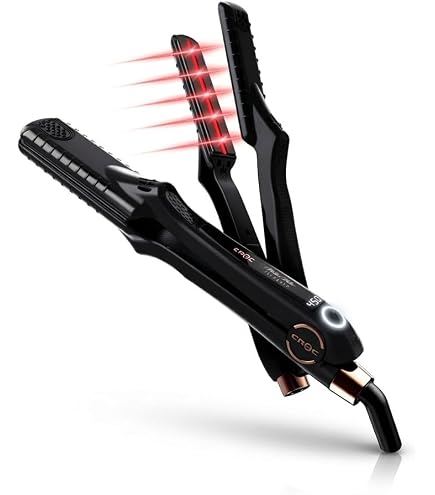 Amazon.com : Croc New Classic Infrared Black Titanium Flat Iron